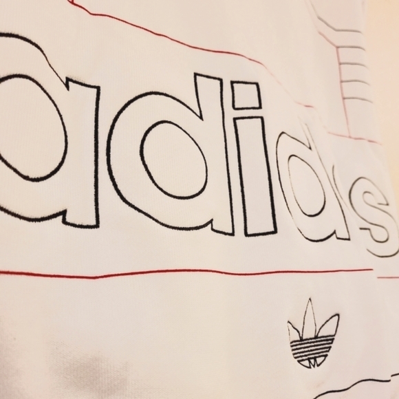 Adidas Rivalry Crewneck Embroidered Sweatshirt - Picture 4 of 7